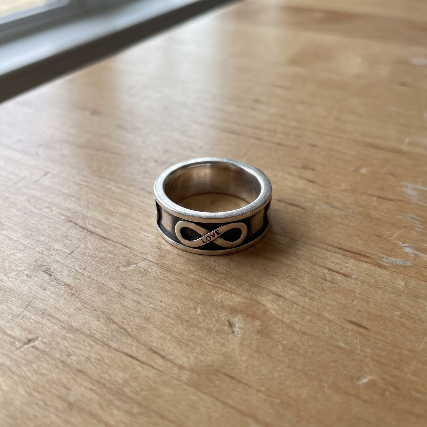 Customer photo review of Infinity Love Ring