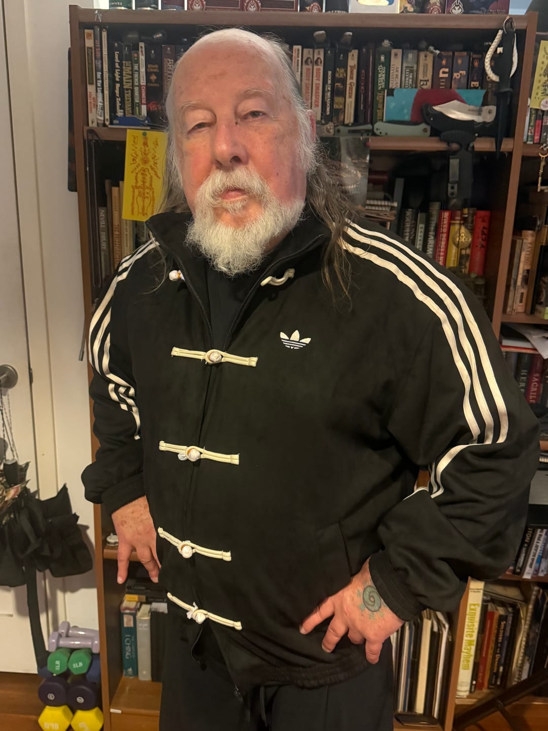 Customer photo review of Adidas Chinese New Year Full Collection 2026 CNY Tang Track Jackets