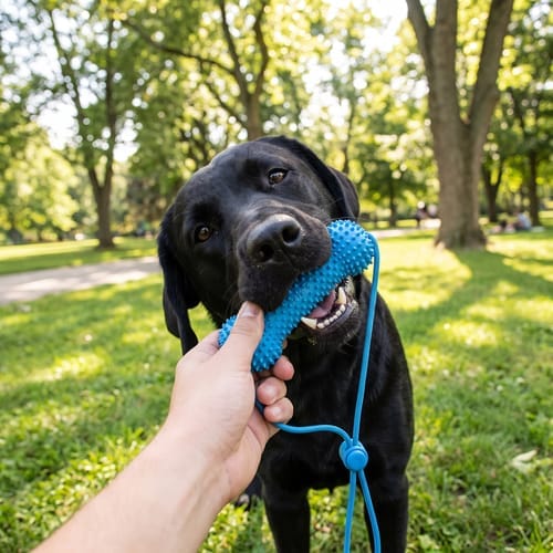 Customer photo review of PawSmile™ Dog Teeth Cleaner