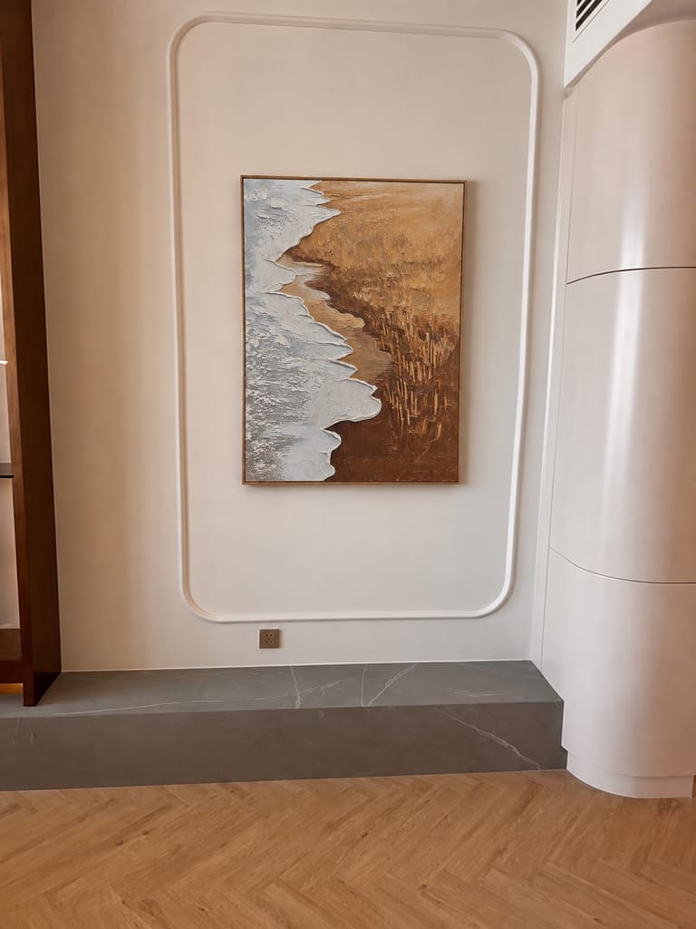 Reseña fotográfica del cliente sobre Wabi-Sabi Art WDGH