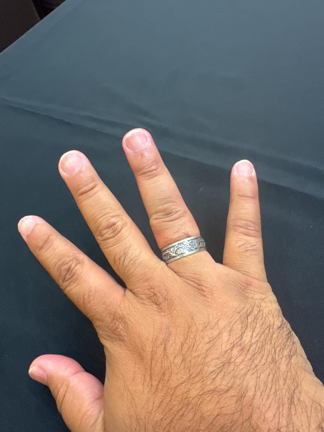 Customer photo review of Oriental Landscape Ring