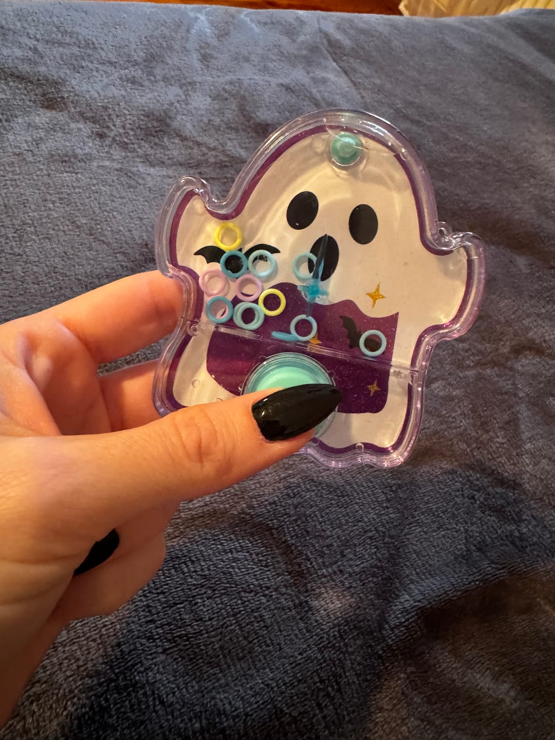 Customer photo review of Halloween Wasserspiel – Spooky Katze, Geist & Kürbis