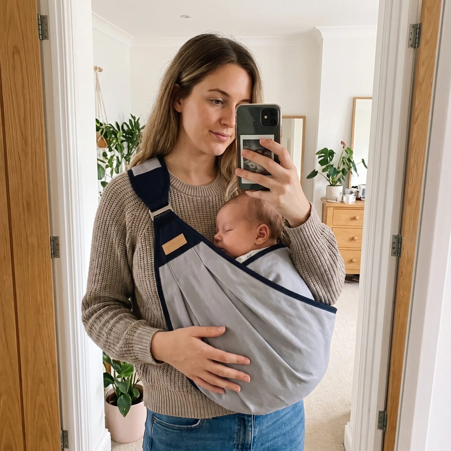 Customer photo review of Comfort Baby Carrier