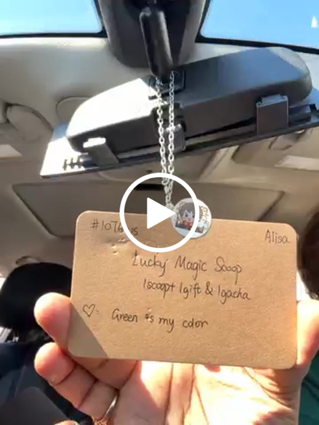 Customer video review of Lucky Magic Scoop