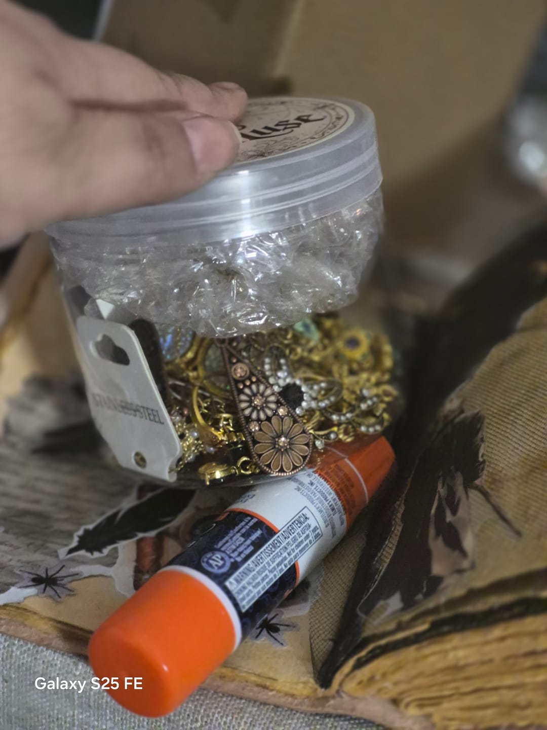 Customer photo review of Mystery Jewelry Jar