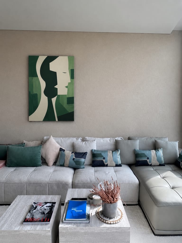 Recensione fotografica del cliente di Arte minimalista YOI4