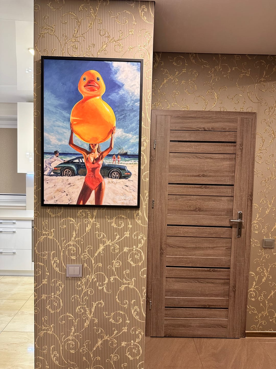 Customer photo review of Paveikslas "Always Look At The Bright Side Of Life"