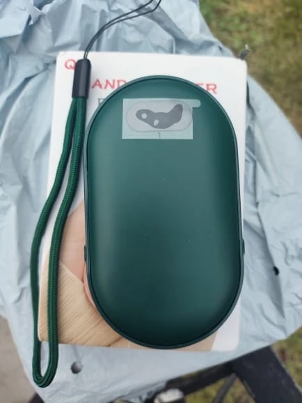 Customer photo review of Akku-Handwärmer, beidseitig warm