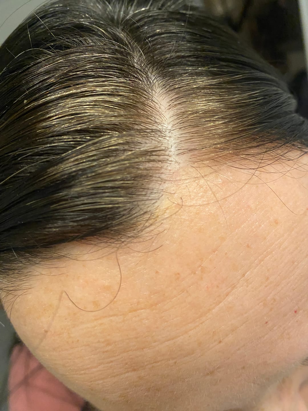 Customer photo review of Instant Dye Shampoo