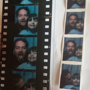 Customer photo review of Film Strip Photo Plaque