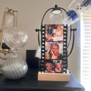 Customer photo review of Film Strip Photo Plaque