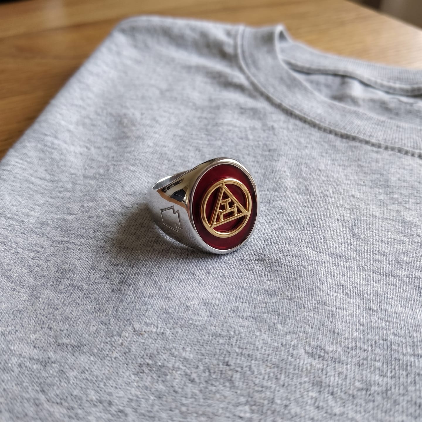 Customer photo review of Royal Arch Masonic Ring