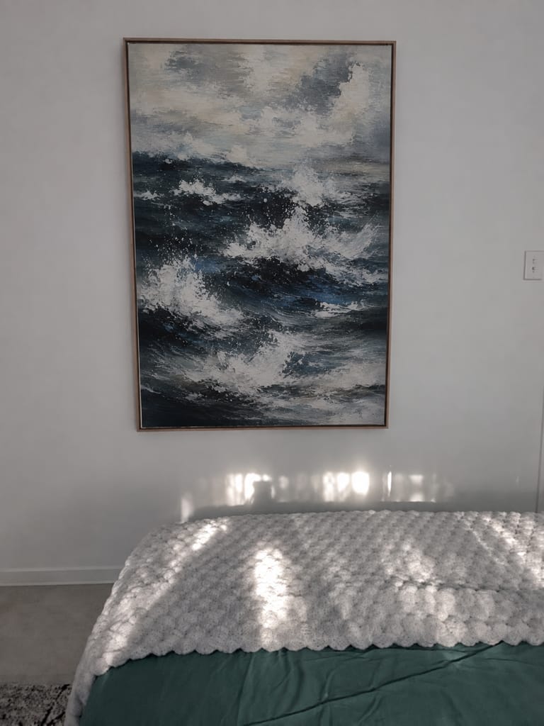Reseña fotográfica del cliente sobre Wabi-Sabi Art YOEA