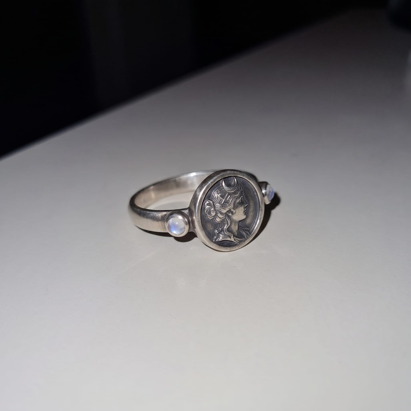 Customer photo review of Hecate Goddess Ring