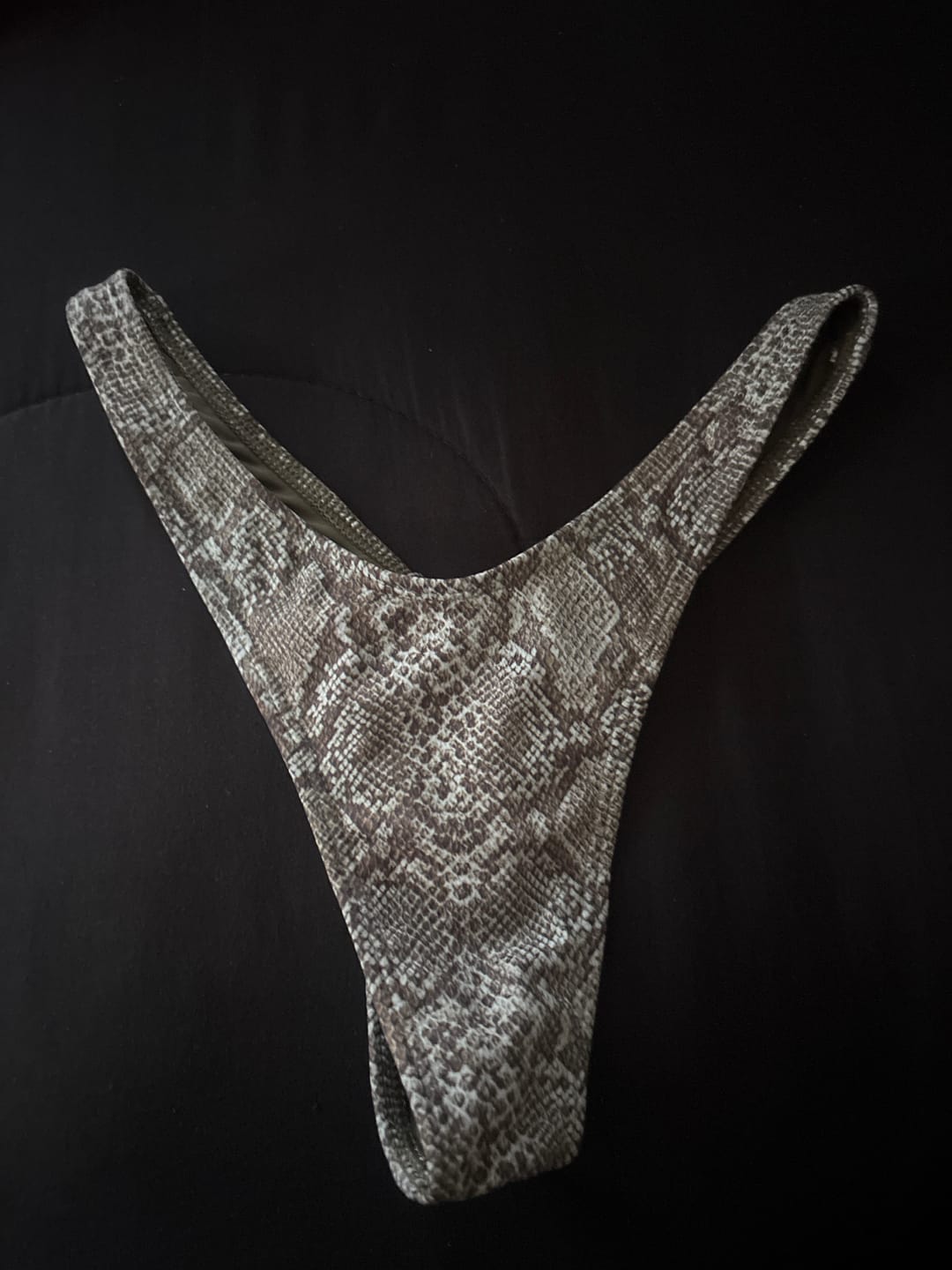 Customer photo review of 002 Bikini Bottoms - Snake