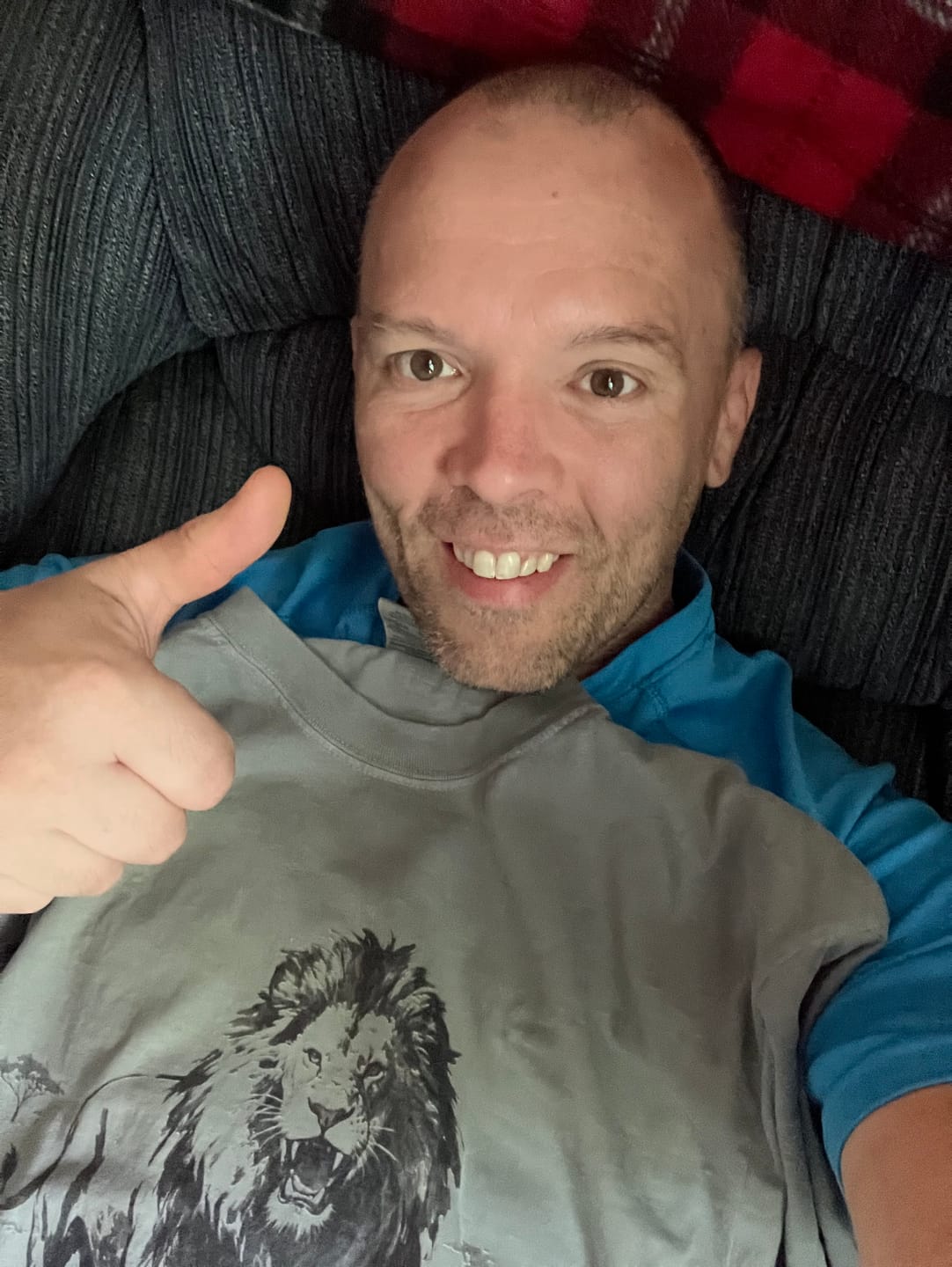 Customer photo review of Silent King Tee