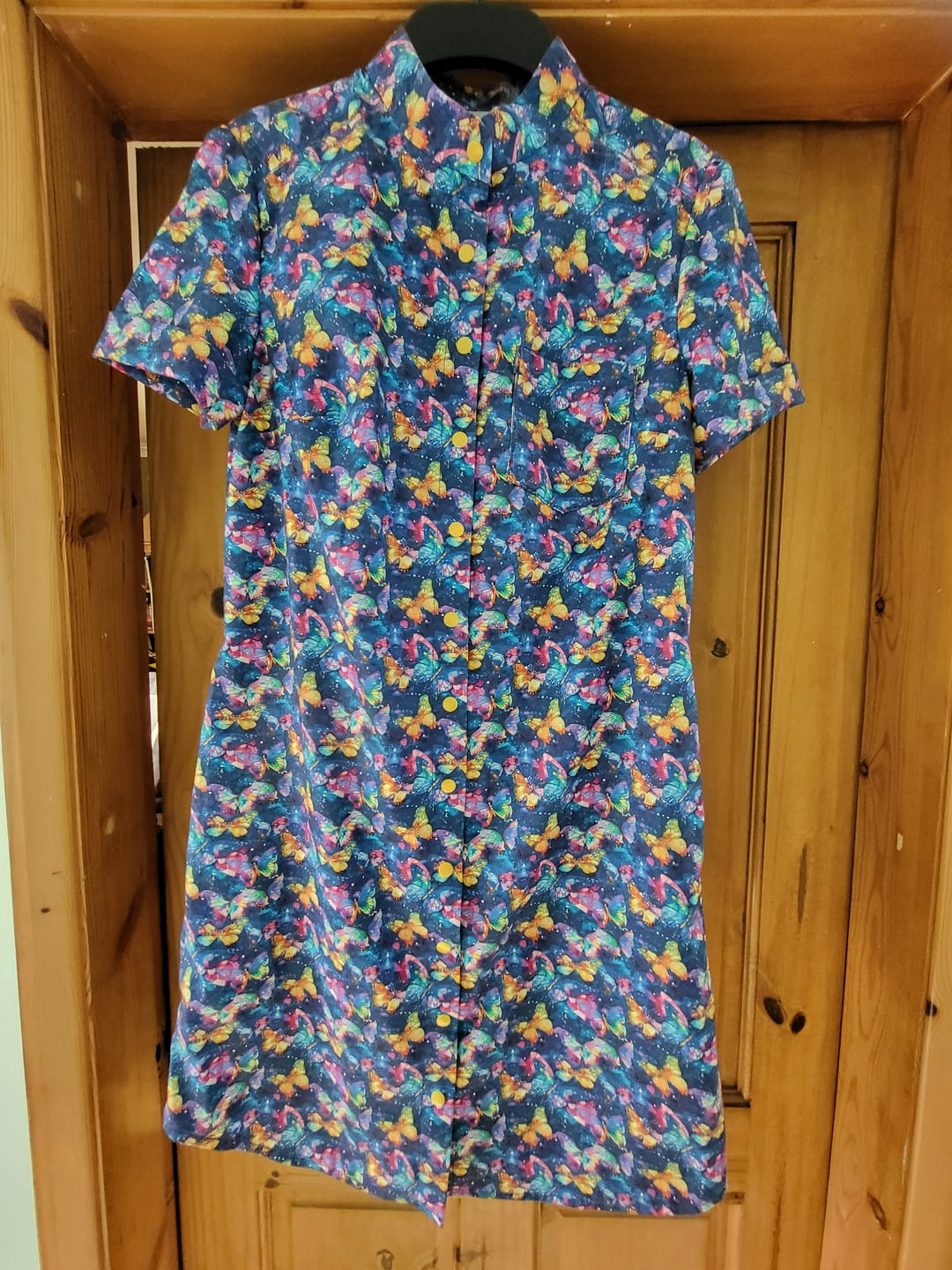 Customer photo review of Starlight Butterfly Cotton Fabric