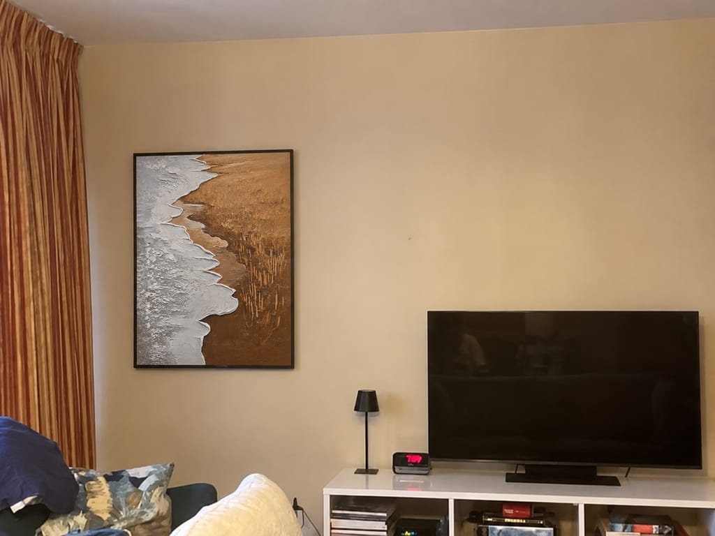 Reseña fotográfica del cliente sobre Wabi-Sabi Art WDGH