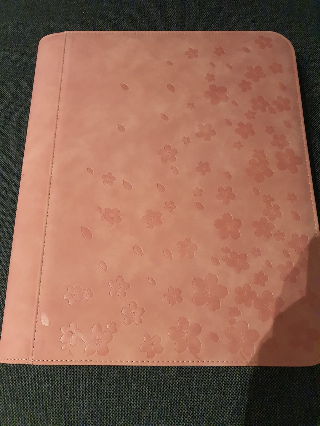 Customer photo review of Cherry Blossom - Toploader Trading Card Binder