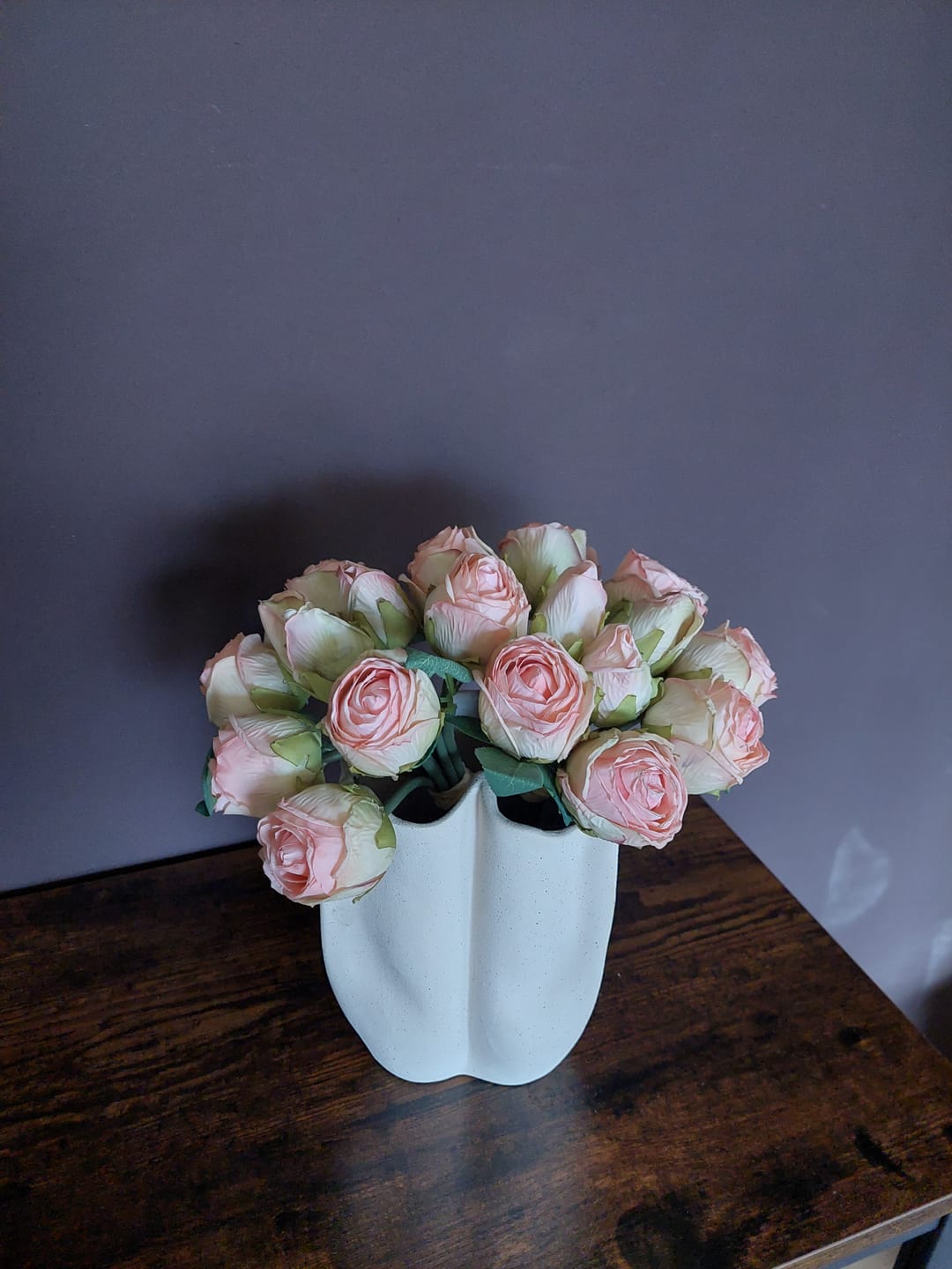 Customer photo review of Mini Rozen Boeket - Roze (20 rozen)
