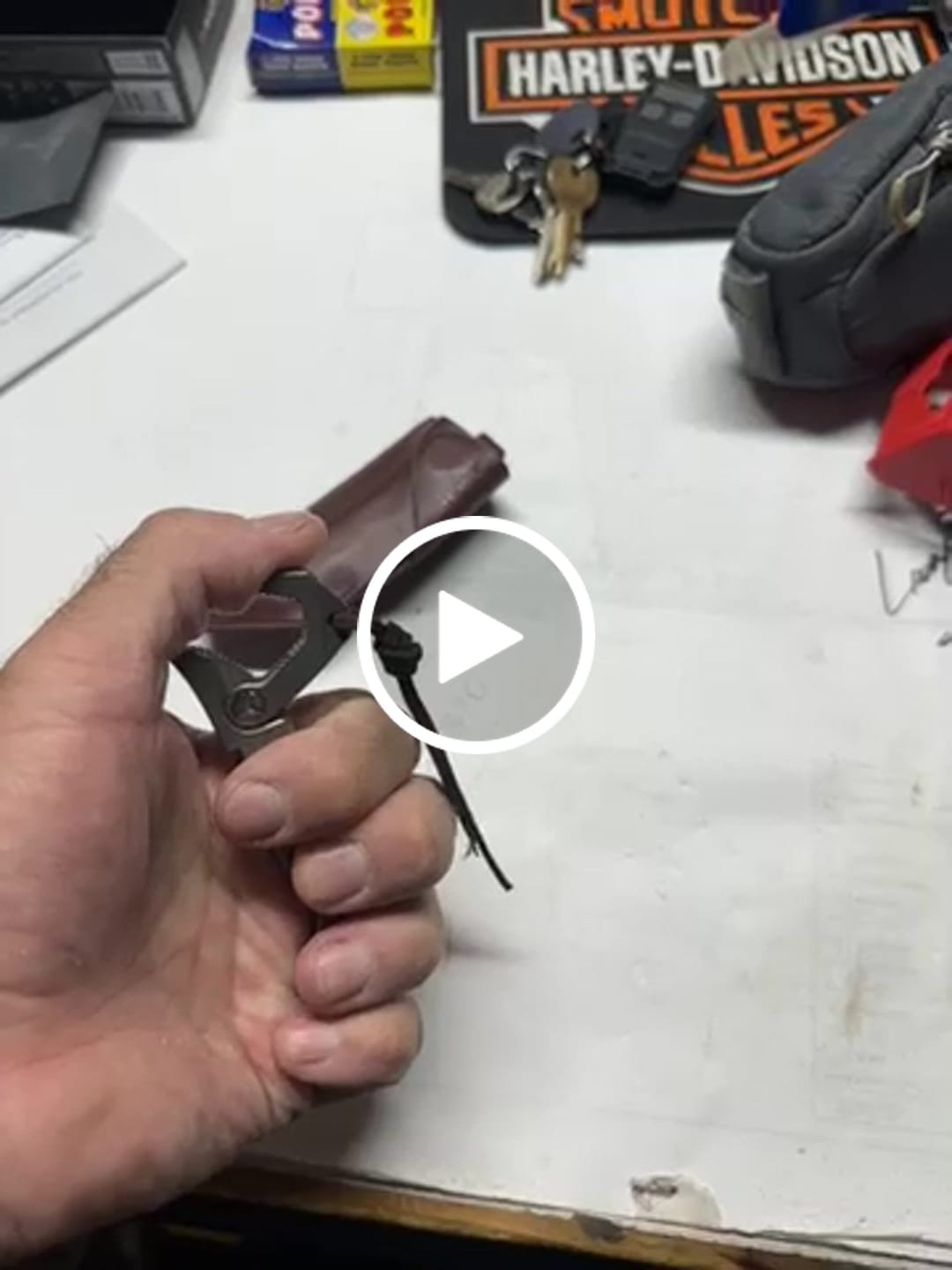 Customer video review of X2S Titanium Multitool