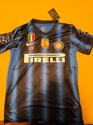 Customer photo review of Maglia Retro Inter Home 10/11