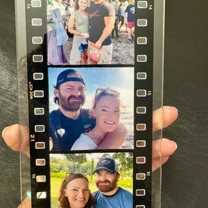 Customer photo review of Film Strip Photo Plaque