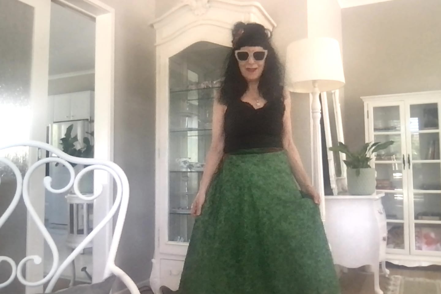 Customer photo review of Iris Sun Dress ~ Green