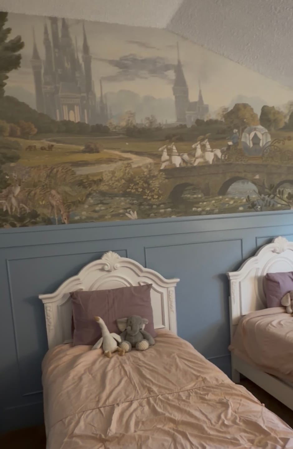 Customer photo review of Ella - Princess Castle Wallpaper Mural