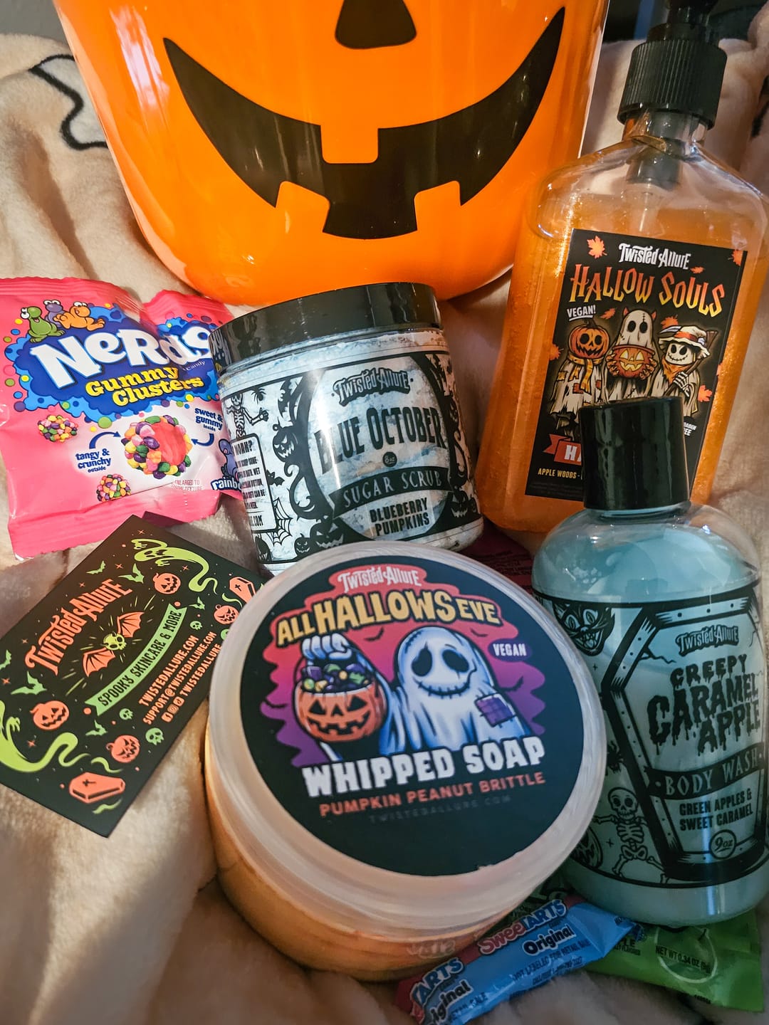 Customer photo review of Mystery Halloween Buckets