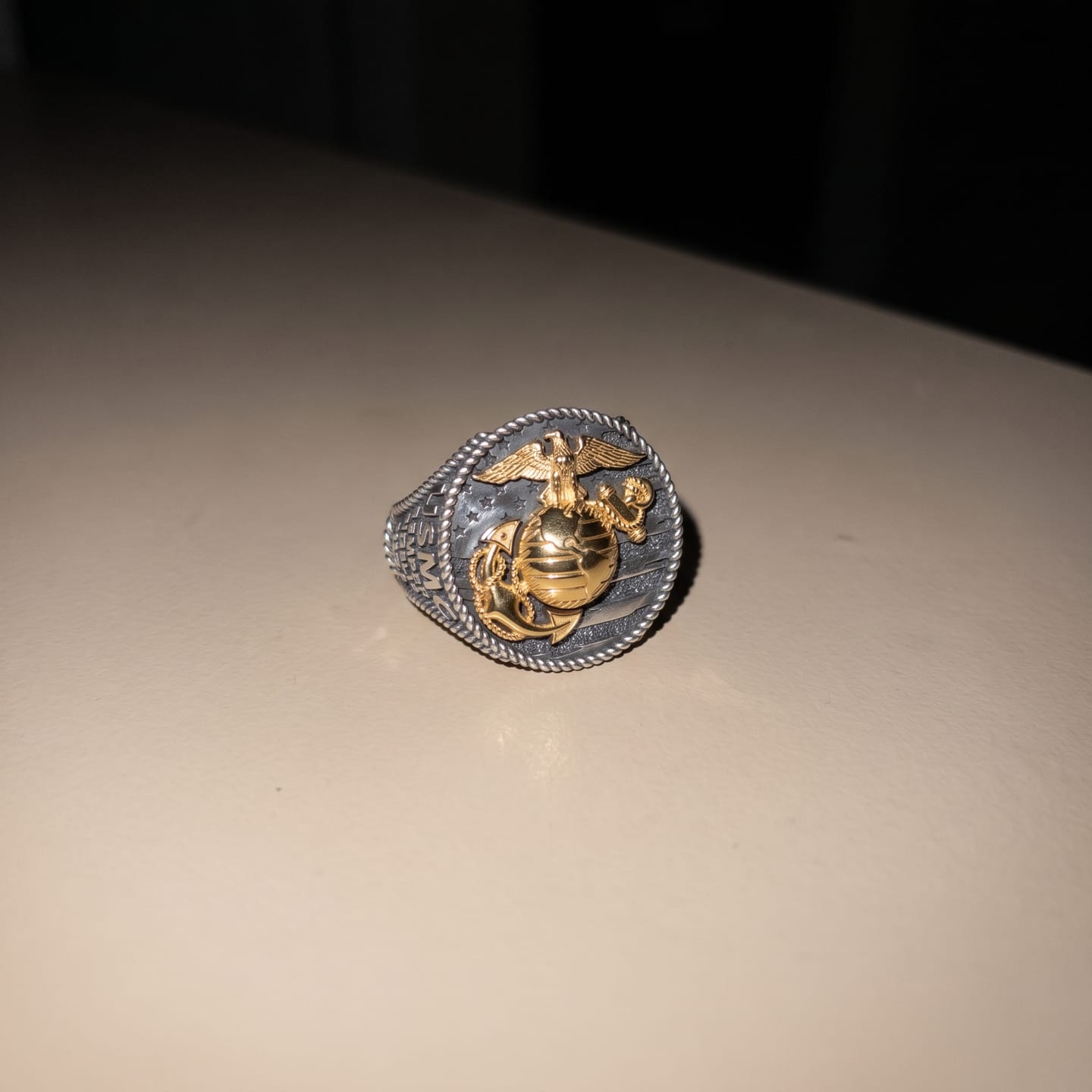 Customer photo review of USMC Signet Ring
