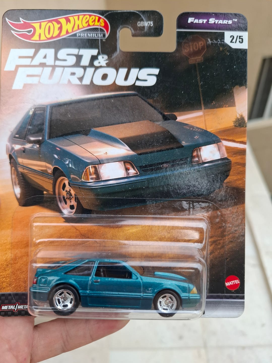 Customer photo review of Hot Wheels Premium (Fast & Furious - Fast Stars) - '92 Ford Mustang