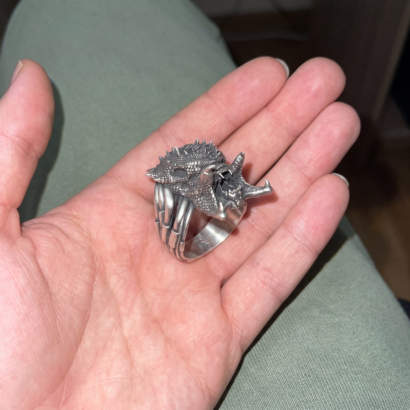 Customer photo review of Predator Alien Ring