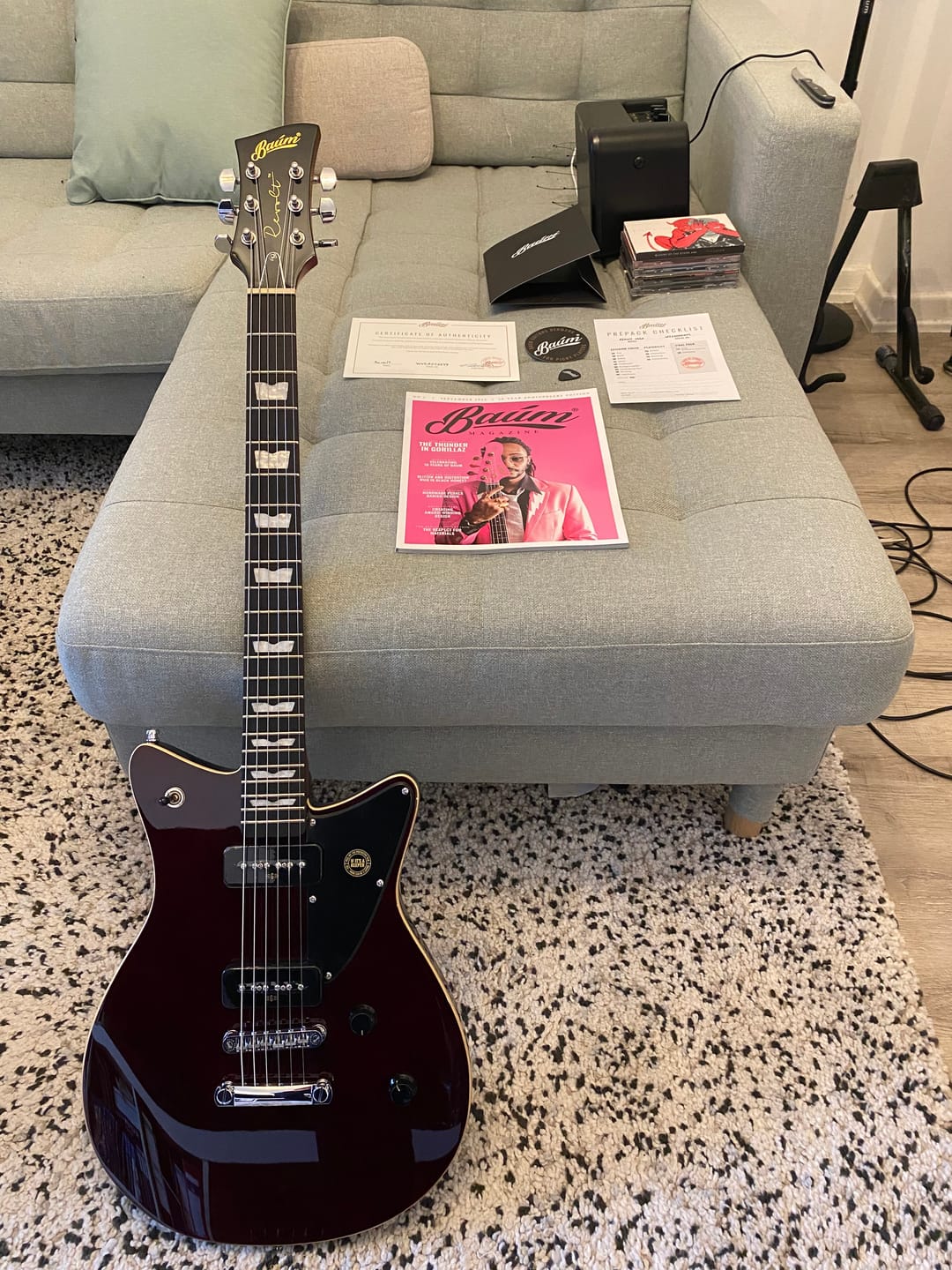 Customer photo review of Revolt - Deep Burgundy