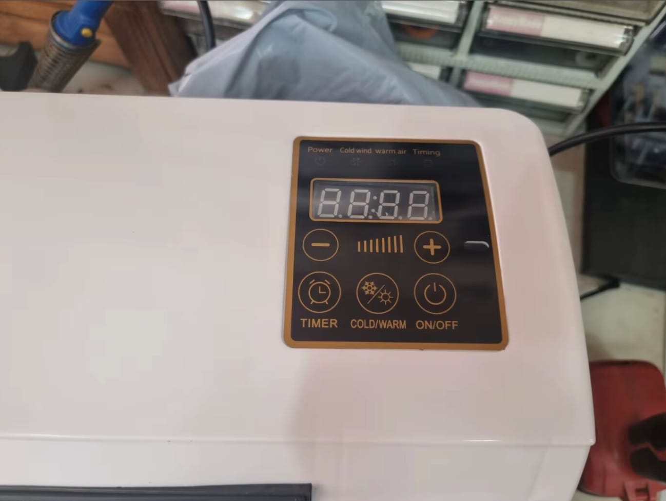 Customer photo review of Climora Cooler air. Calmer nights