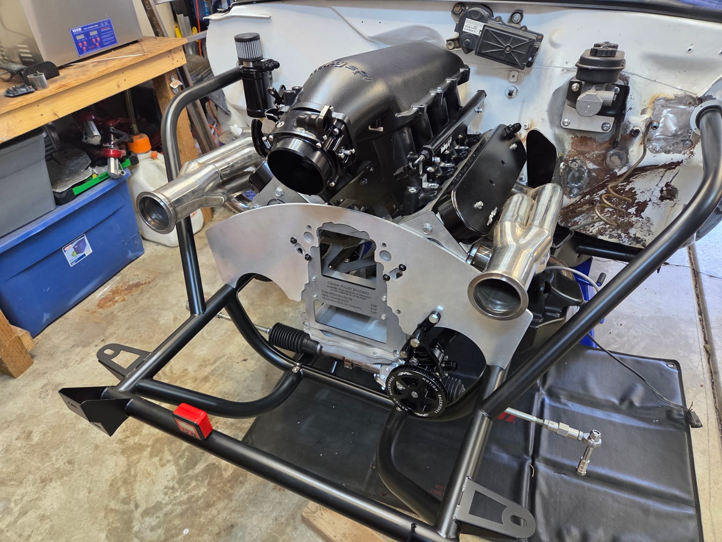 Customer photo review of Fluidworks LS Fbody Spacing / Driver Side Mechanical Fuel System Kit w/ 6, 9, or 12gpm pump