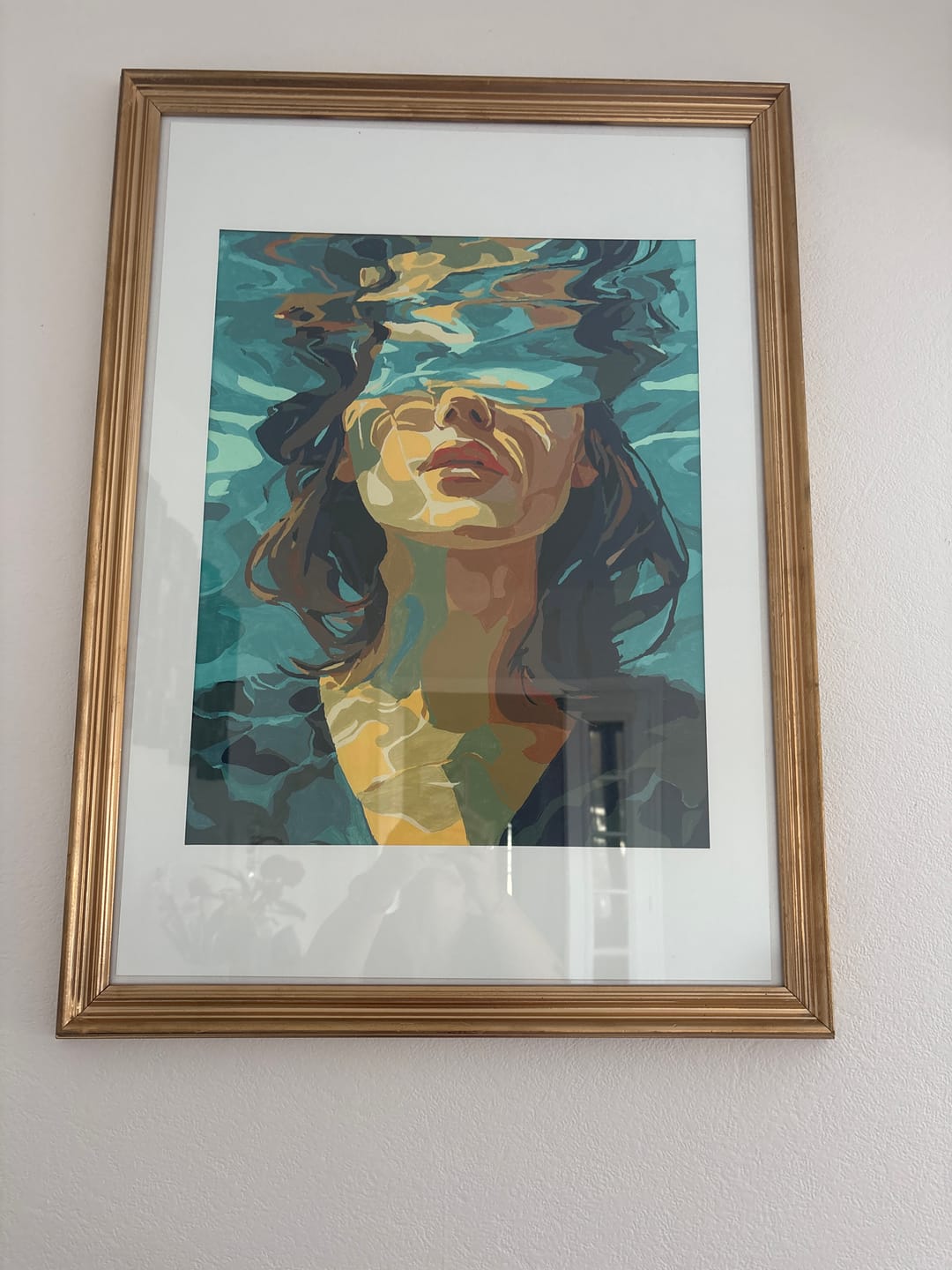 Customer photo review of Two Lovers | Paint by Numbers