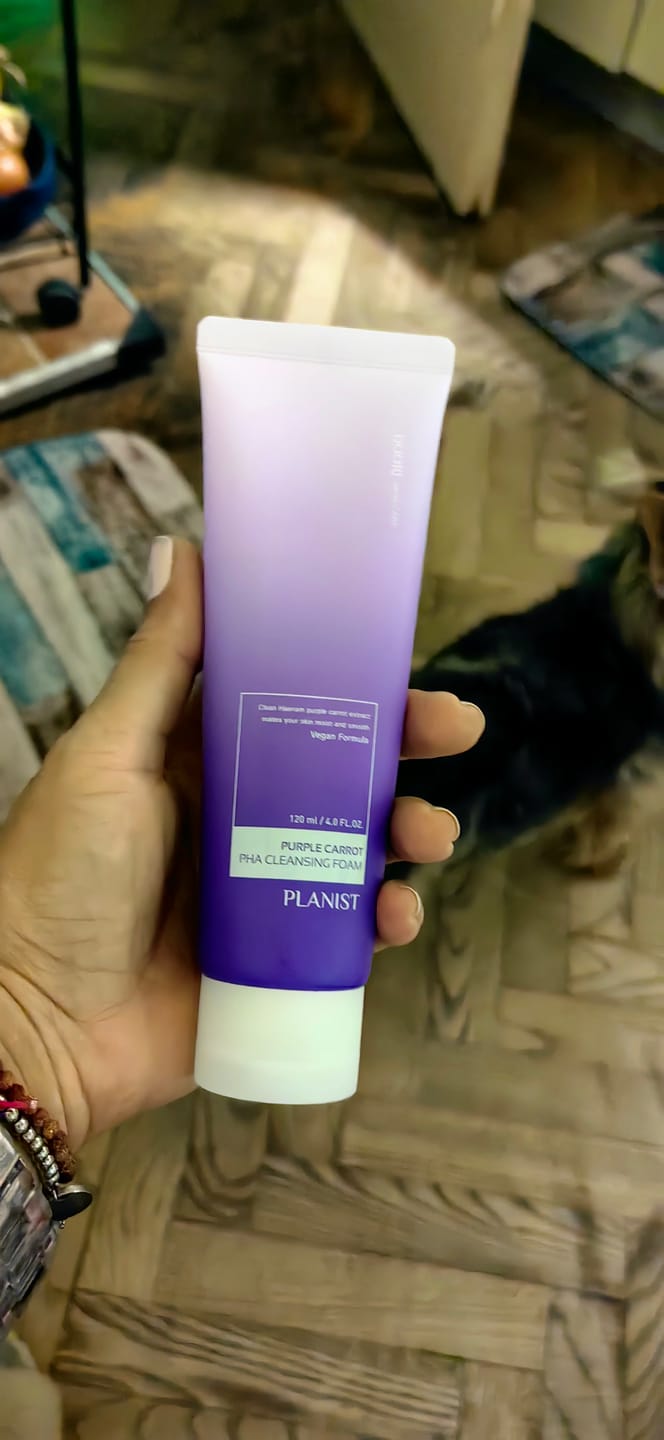 Customer photo review of NEW Почистваща пяна-крем Doori Planist Purple Carrot PHA Cleansing foam