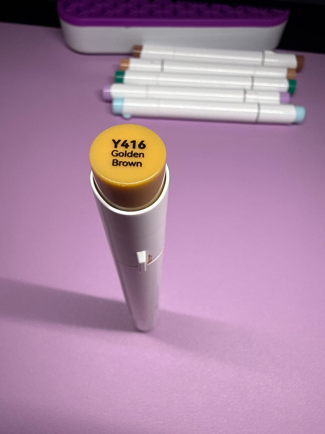 Customer photo review of Ohuhu Honolulu Y210 / Y416 Individual Marker, Brush & Chisel