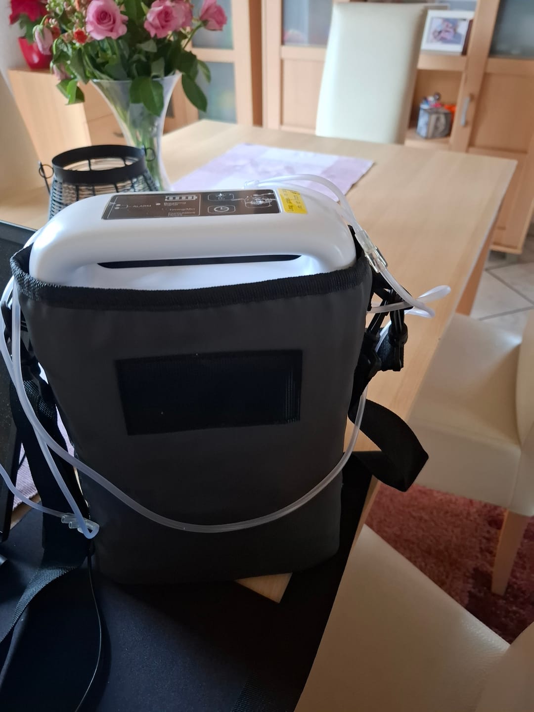 Customer photo review of VARON VP-2 Pulse Sauerstoffkonzentrator Mobil mit Akku | 93% Sauerstoff, lange Batterie, CE-geprüft