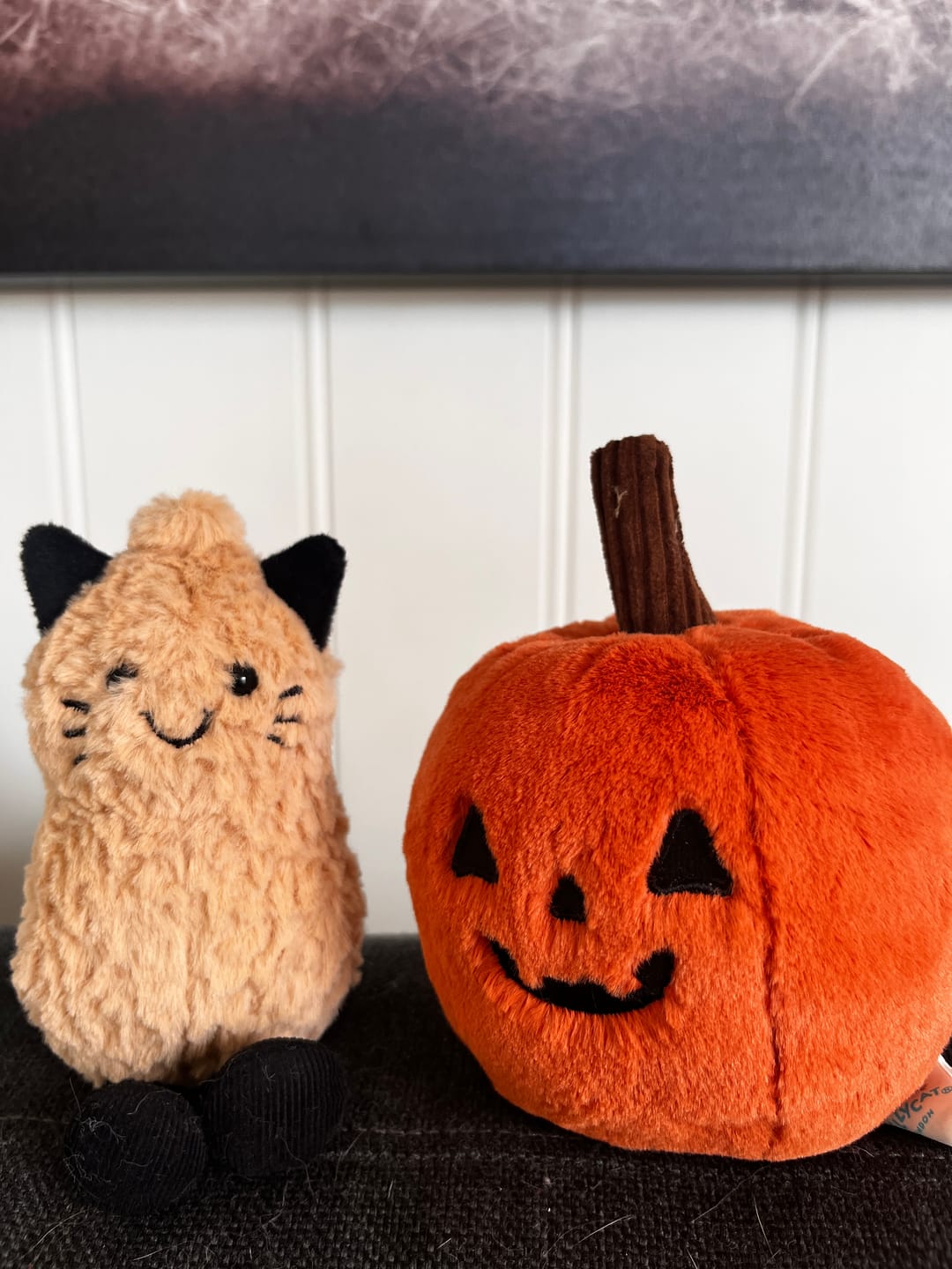Customer photo review of Amuseables Peanut ‘Cat’ Outfit | Jellycat Halloween 2026