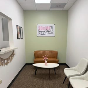 Customer photo review of Acrylic Business Logo Sign
