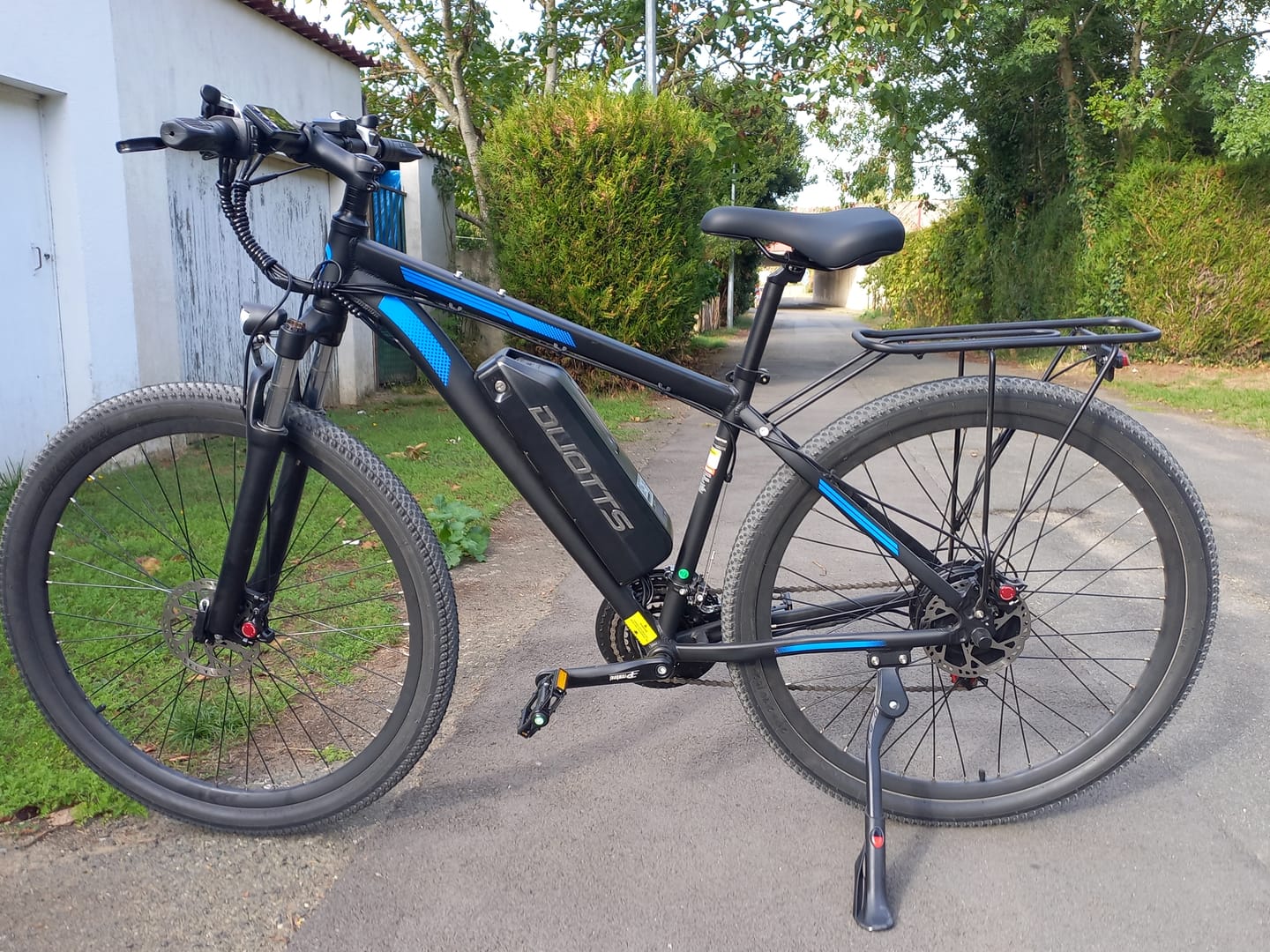 Customer photo review of Cycling Pack(Free gifts with E-bike purchase,includes mudguards,rear rack,and phone holder bag)