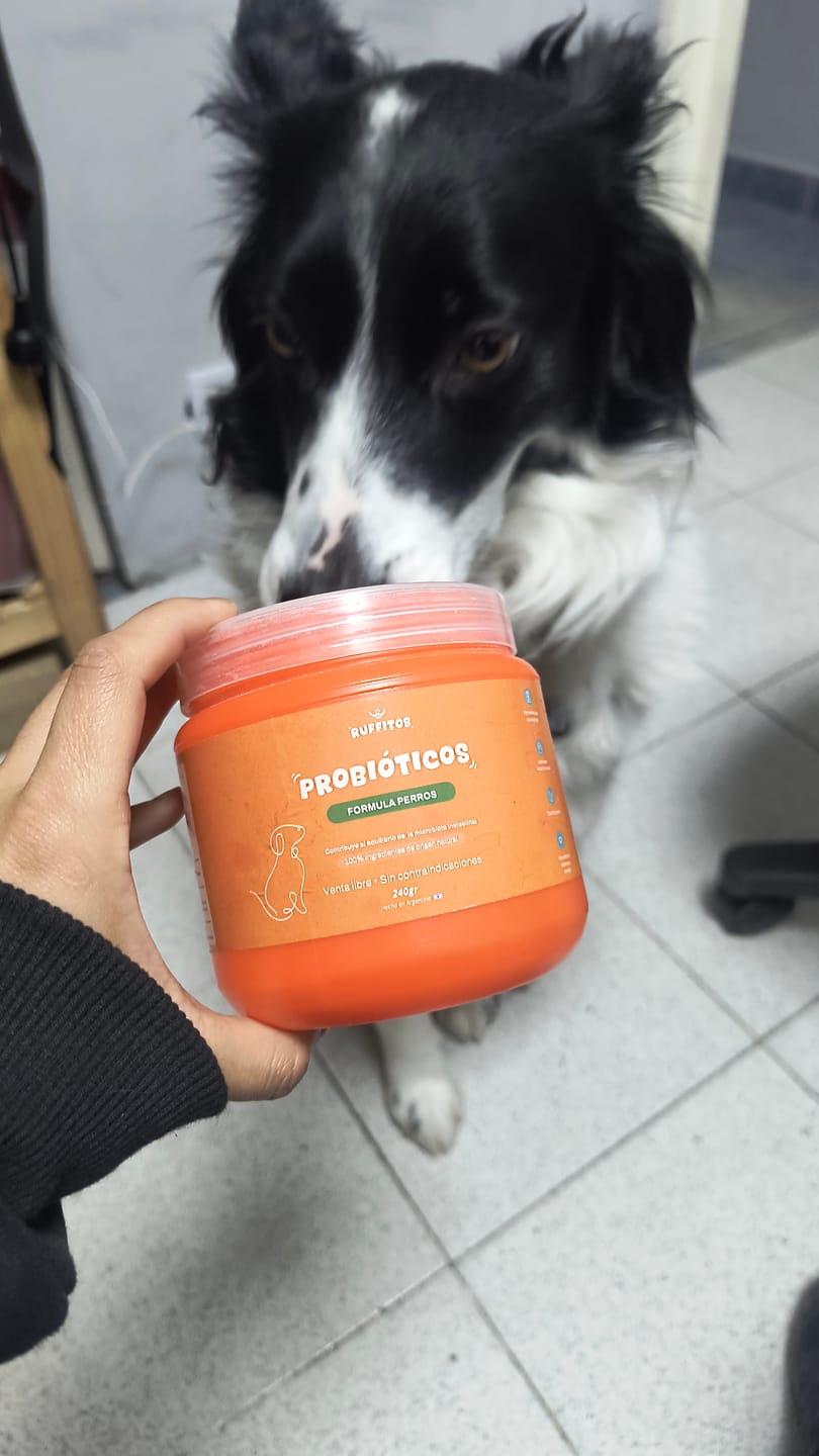 Customer photo review of Probioticos para perros