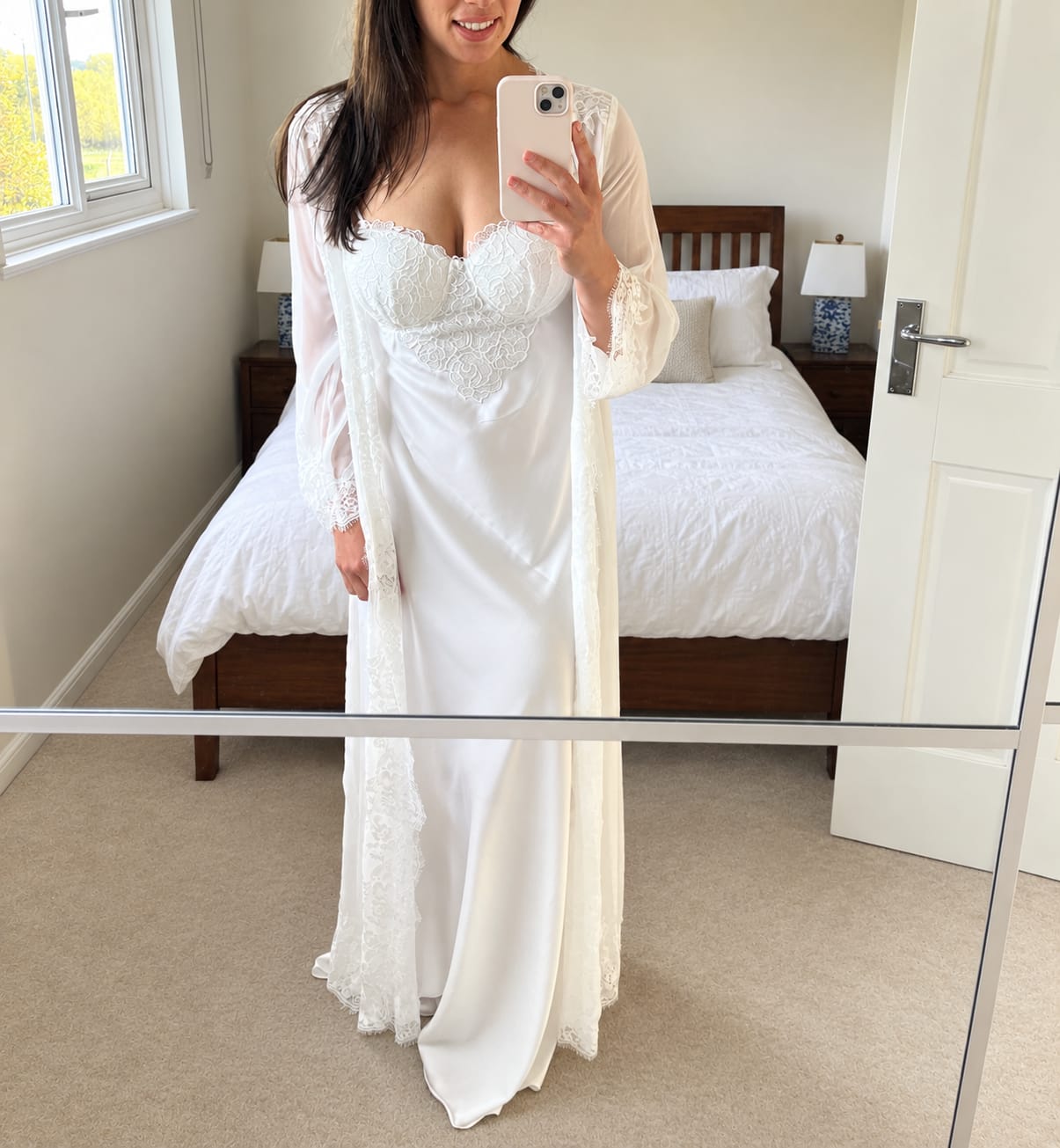 Customer photo review of SLIP DRESS - PAOLA long