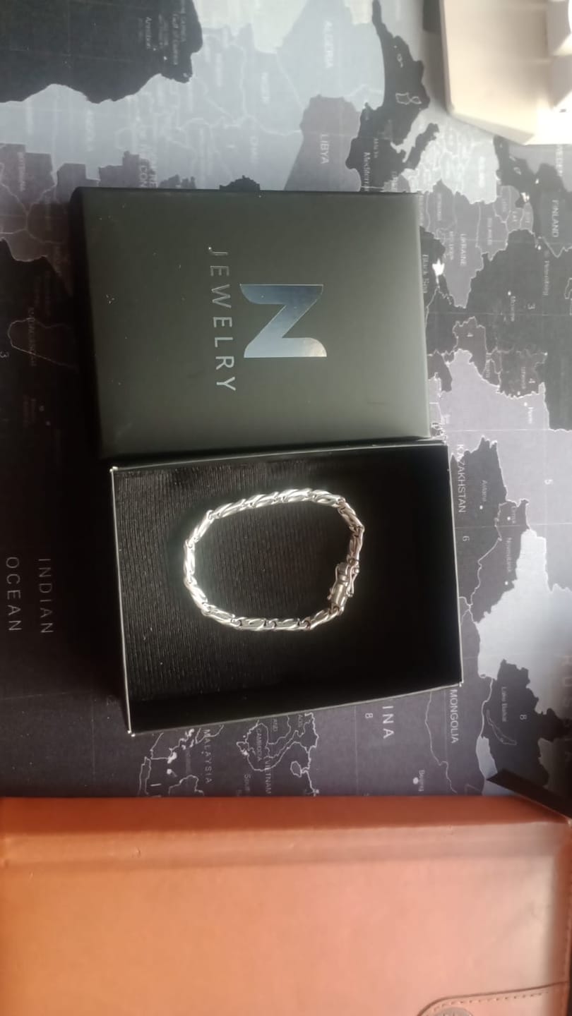 Customer photo review of Mónaco Presencia 5mm — Silver Bracelet 950