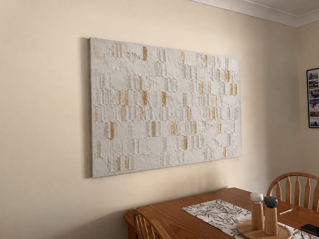 Recensione fotografica del cliente di Wabi-Sabi Art ZG50