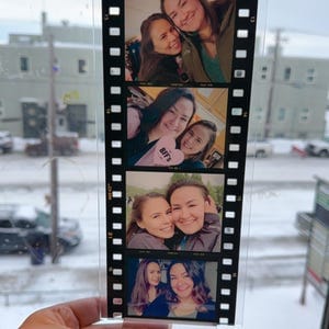 Customer photo review of Film Strip Photo Plaque