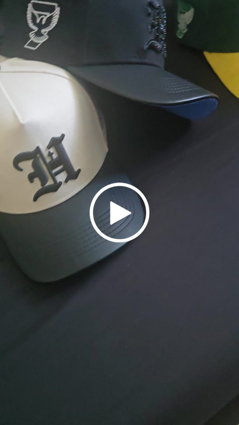 Customer video review of Cream & Black Leather Brim
