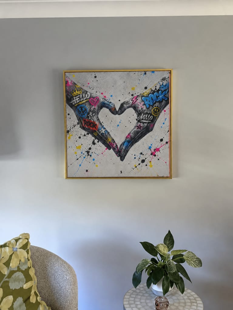 Reseña fotográfica del cliente sobre Graffiti Art AW0X